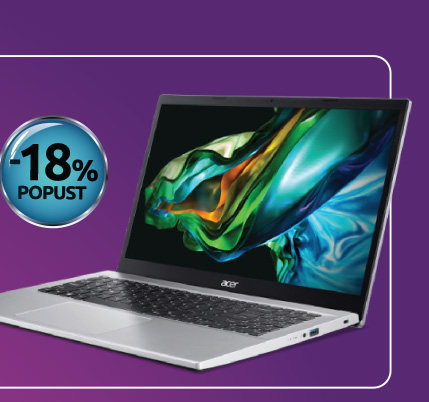 Laptop ACER Aspire Lite 16, i5-1334U/16GB/512GB SSD/IntelIrisXe/16''WUXGA/Win 11 Pro (NX.J5SEX.002W)